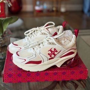 Tory Burch good luck tech trainer shoes